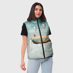 Женский жилет утепленный 3D Кит - фото 2