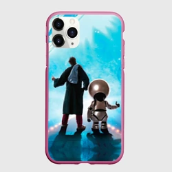 Чехол для iPhone 11 Pro матовый Автостопом по галактике