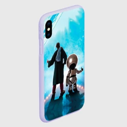 Чехол для iPhone XS Max матовый Автостопом по галактике - фото 2