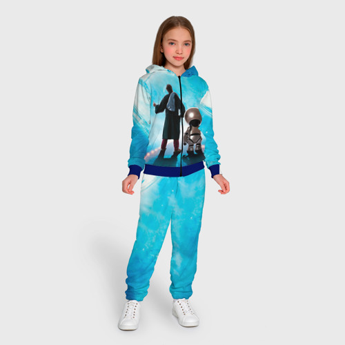 Детский 3D костюм с принтом Автостопом по галактике, вид сбоку #3