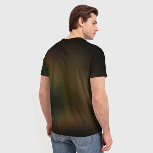Мужская футболка 3D Triangle, цвет 3D печать - фото 4