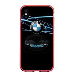 Чехол для iPhone XS Max матовый BMW