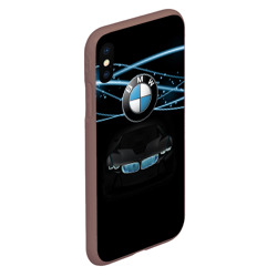 Чехол для iPhone XS Max матовый BMW - фото 2