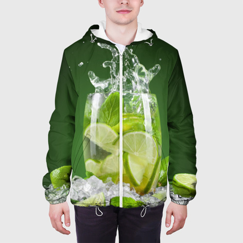 Мужская куртка 3D Коктейль, цвет 3D печать - фото 4