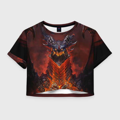 Женская футболка Cropp-top Dragon Фото 01 Женская футболка Cropp-top Dragon Фото 01