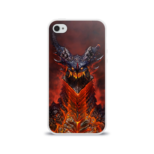 Чехол для Apple iPhone 4/4S силиконовый глянцевый Dragon Фото 01 Чехол для Apple iPhone 4/4S силиконовый глянцевый Dragon Фото 01