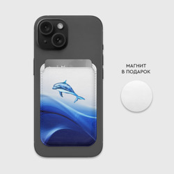 Картхолдер Magsafe магнитный Дельфин - фото 2