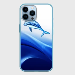 Чехол для iPhone 14 Pro Max Дельфин