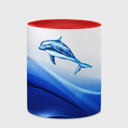 Кружка с полной запечаткой Дельфин - фото 2