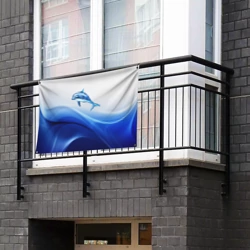 Флаг-баннер Дельфин - фото 2