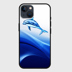 Чехол для iPhone 14 Дельфин