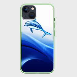 Чехол для iPhone 14 Дельфин