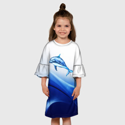 Детское платье 3D Дельфин - фото 2