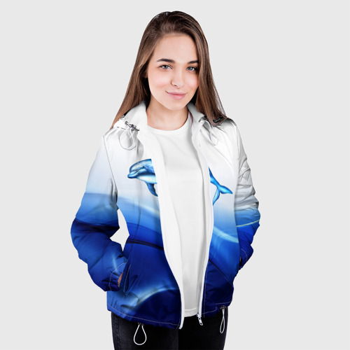 Женская куртка 3D Дельфин - фото 4
