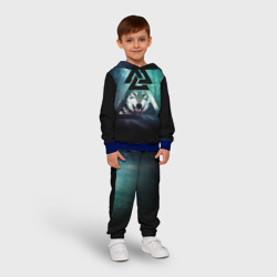 Детский костюм с толстовкой 3D Волк Одина - фото 2