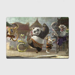 Кунг Фу панда – Головоломка Пазл магнитный 126 элементов с принтом купить