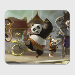 Кунг Фу панда – Прямоугольный коврик для мышки с принтом купить