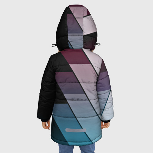 Зимняя куртка для девочек 3D Сhilly, цвет черный - фото 4