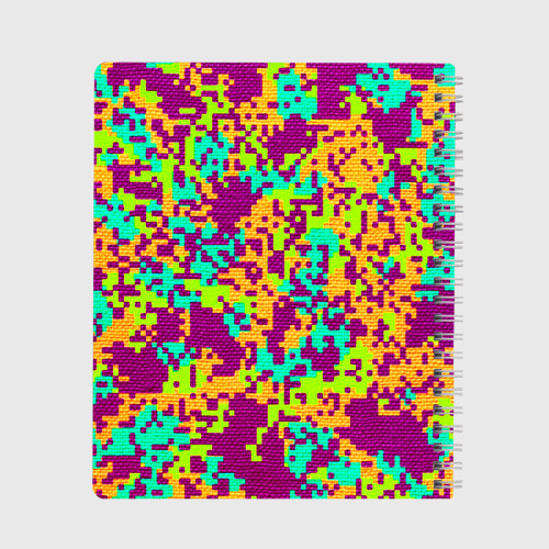 Тетрадь Пиксели, цвет линия - фото 2