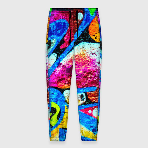 Мужские брюки 3D Граффити, цвет 3D печать