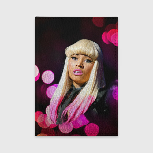 Обложка для автодокументов Ники Минаж, цвет ярко-розовый