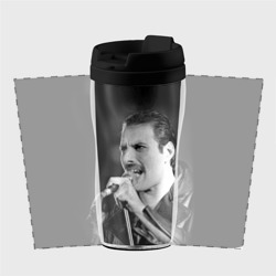 Термокружка-непроливайка Фредди Меркьюри с микрофоном - фото 2