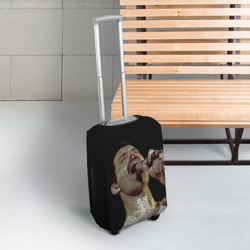 Чехол для чемодана 3D Фредди Меркьюри - фото 2