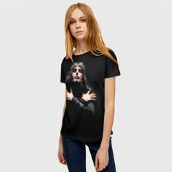 Женская футболка 3D Фредди Меркьюри - фото 2