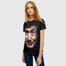 Женская футболка 3D Джеки Чан - фото 2