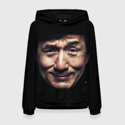 Женская толстовка 3D Джеки Чан - гримаса