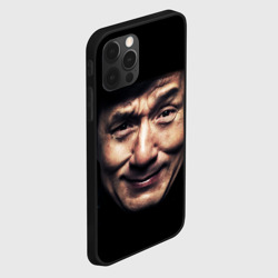 Чехол для iPhone 12 Pro Max Джеки Чан - гримаса - фото 2