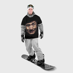 Накидка на куртку 3D Джеки Чан - гримаса - фото 2