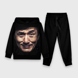 Детский костюм с толстовкой 3D Джеки Чан - гримаса