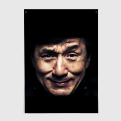 Постер Джеки Чан - гримаса