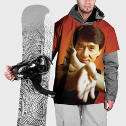 Накидка на куртку 3D Джеки Чан ставит блок