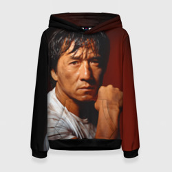 Женская толстовка 3D Джеки Чан после боя