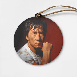 Деревянная игрушка круг Джеки Чан после боя