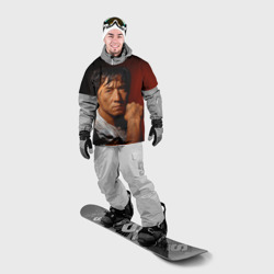 Накидка на куртку 3D Джеки Чан после боя - фото 2