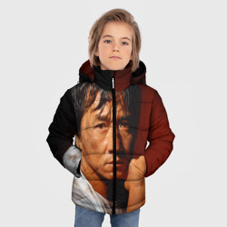 Зимняя куртка для мальчиков 3D Джеки Чан - фото 2