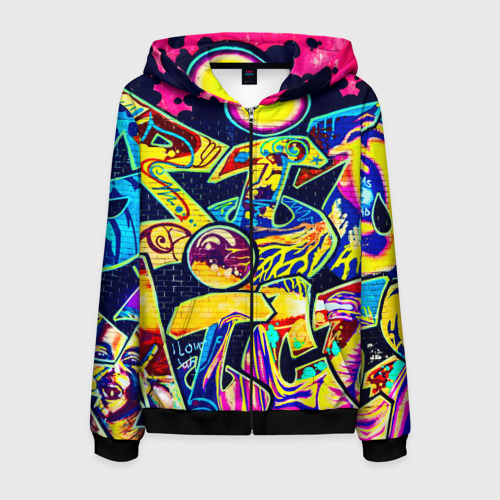 Мужская толстовка 3D на молнии Urban style Фото 01 Мужская толстовка 3D на молнии Urban style Фото 01