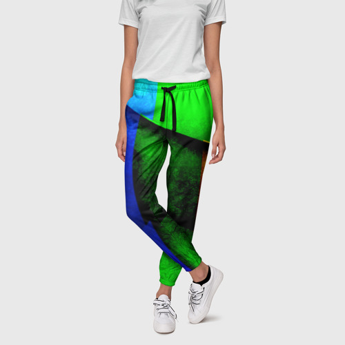 Женские брюки 3D Граффити, цвет 3D печать - фото 3