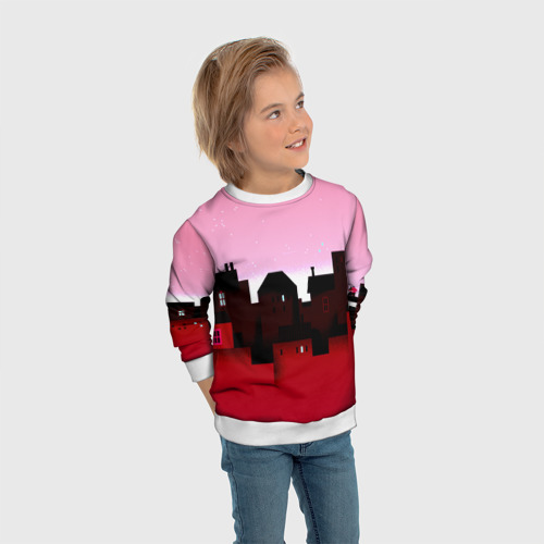 Детский свитшот 3D Urban pink - фото 5