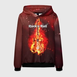 Мужская толстовка 3D Rock'n'Roll