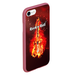 Чехол для iPhone 7/8 матовый Rock'n'Roll - фото 2
