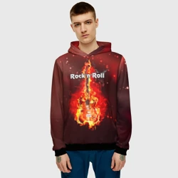 Мужская толстовка 3D Rock'n'Roll - фото 2