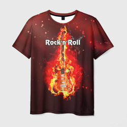 Мужская футболка 3D Rock'n'Roll