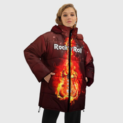 Женская зимняя куртка Oversize Rock'n'Roll - фото 2