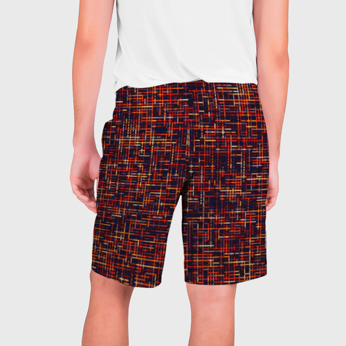 Мужские шорты 3D Плетение, цвет 3D печать - фото 2