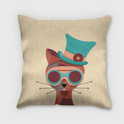 Подушка 3D Steampunk Cat