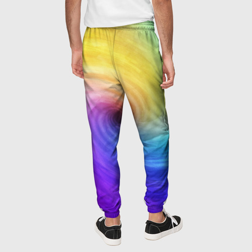 Мужские брюки 3D Смесь красок, цвет 3D печать - фото 5